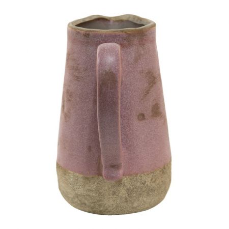 Clayre & Eef Wasserkanne 1000 ml Beige Keramik Deko Accessoires