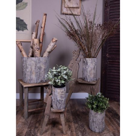 Clayre & Eef Deko Rentier 69 cm Braun Holz Deko Accessoires