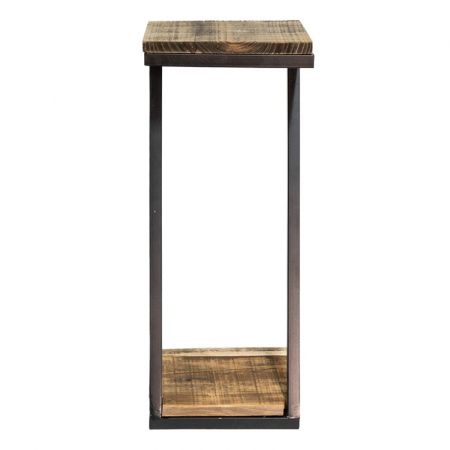 Clayre & Eef Pflanzen tisch 18x18x45 cm Braun