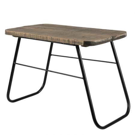 Clayre & Eef Pflanzentisch 41x21x27 cm Braun