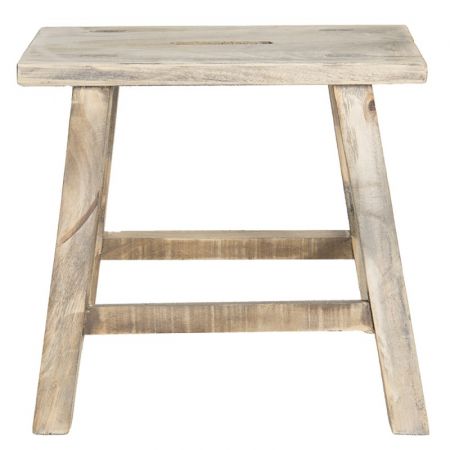 Clayre & Eef Pflanzentisch 35x18x32 cm Braun Holz