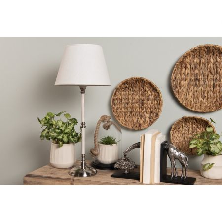 Clayre & Eef Blumentopf Indoor Ø 14x13 cm Beige