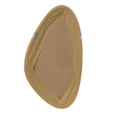 Clayre & Eef Wandspiegel 40x70 cm Braun Holz Spiegel Groß Schminkspiegel