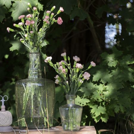 Clayre & Eef Vase Glas Ø 21x38 cm Glas Glas Vase