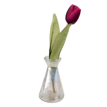 Clayre & Eef Vase Ø 6x11 cm Glas