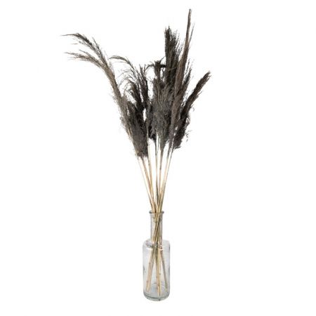 Clayre & Eef Trockenblumen 100 cm Grau Trockenblumen