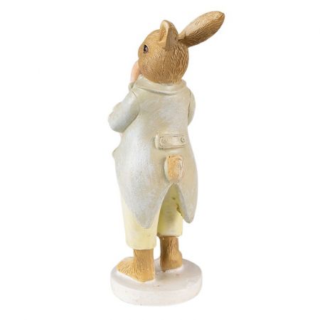 Clayre & Eef Figur 16 cm Grün Gelb Kunststoff Wohnaccessoires