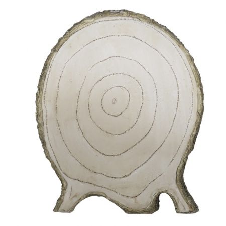 Clayre & Eef Weihnachtsdeko Standbild Weihnachtskrippe 18 cm Beige Kunststoff Weihnachtsdekoration für Innenräume