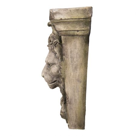 Clayre & Eef Wanddeko Löwe 56 cm Beige Kunststoff Rechteckig Wand deko Wand Deko