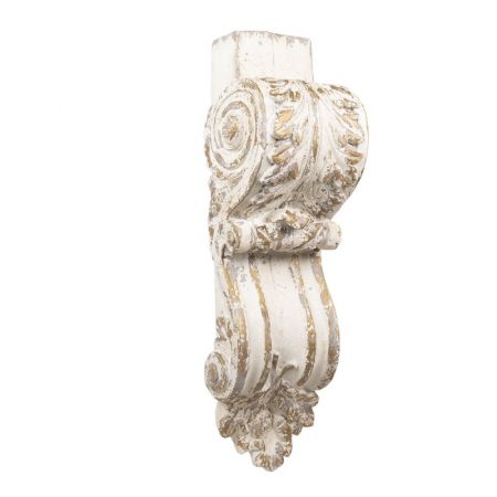 Clayre & Eef Wanddeko 100 cm Beige Kunststoff Wand deko