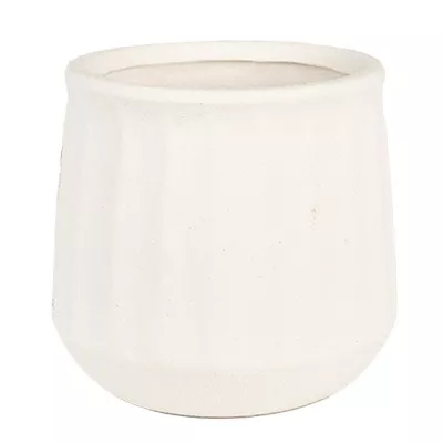 Clayre & Eef Blumentopf Indoor Ø 14x13 cm Beige