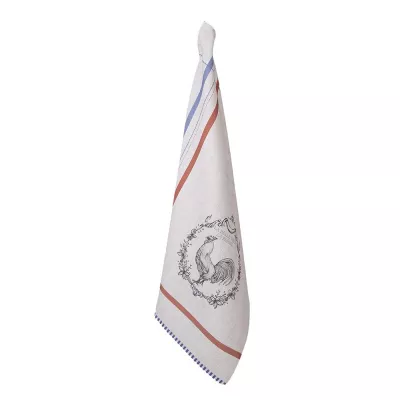 Clayre & Eef Geschirrtuch 50x70 cm Beige Baumwolle
