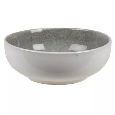 Clayre & Eef Suppenschüssel 750 ml Grün Keramik Rund Servier Schale Schüssel