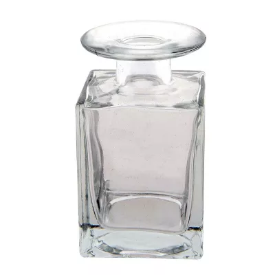 Clayre & Eef Vase 6x6x11 cm Glas Quadratisch Glasvase