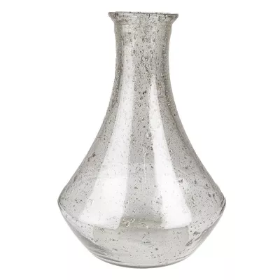 Clayre & Eef Vase Ø 21x29 cm Grau Glas Glas Vase