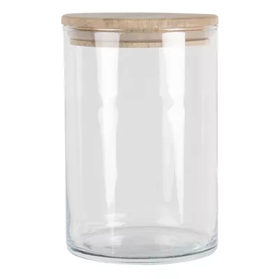 Clayre & Eef Vorratsdose 1050 ml Glas Vorratsglas
