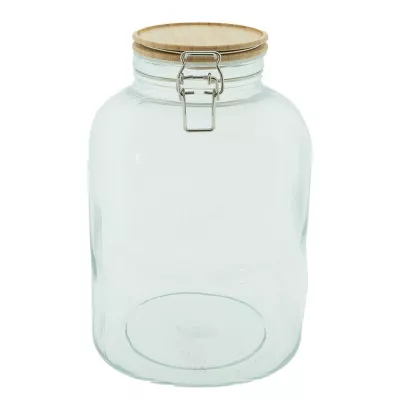 Clayre & Eef Vorratsdose 2800 ml Glas Vorratsglas