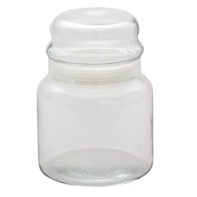 Clayre & Eef Vorratsdose 635 ml Glas Rund Vorratsglas