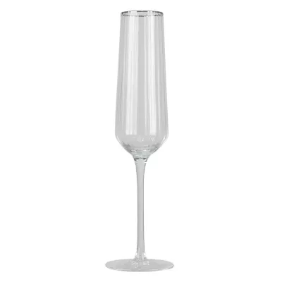 Clayre & Eef Weinglas 250 ml Glas Rund Champagne Glas