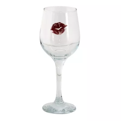 Clayre & Eef Weinkelche 300 ml Glas Lippen Rotweinglas