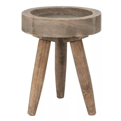 Clayre & Eef Wohnaccessoires Ø 16x20 cm Braun Holz