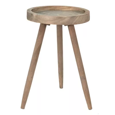 Clayre & Eef Wohnaccessoires Ø 24x39 cm Braun Holz