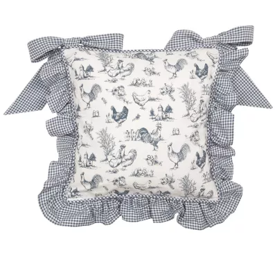 Clayre & Eef Stuhlkissen 40 x 40 frill