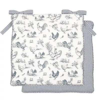 Clayre & Eef Stuhlkissen 40 x 40 mit Inlett