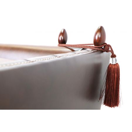 Original englisches Chesterfield Sofa "Knoll" 2-Sitzer