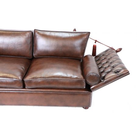 Original englisches Chesterfield Sofa "Knoll" 2-Sitzer