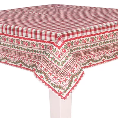 Clayre & Eef Tischdecke Weihnachten 150x250