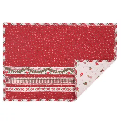 Clayre & Eef Platzdecken-Set 6 Stück 48x33cm