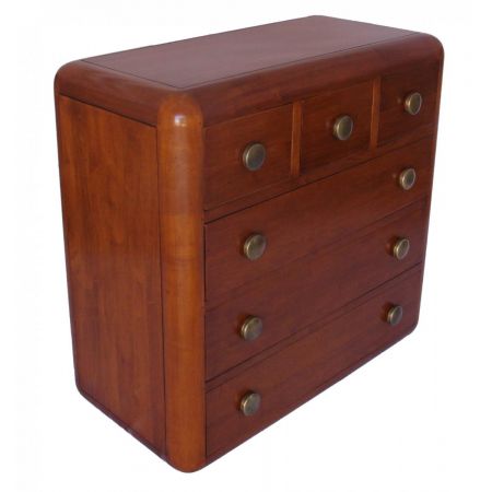 Morris "Clipper" Kommode aus hellem Holz