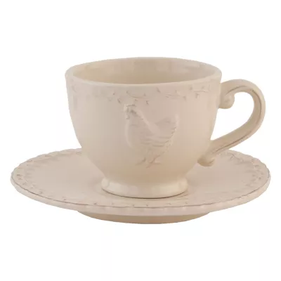 Clayre & Eef Kaffeetasse mit» Ø 15x7 cm / 200 ml