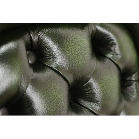 "Acolswivel" Chesterfield Drehstuhl, in Birch Antique Green, sofort lieferbar