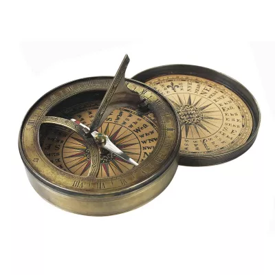 Authentic Models Kompass - 18th Century Sundial & Compass CO012