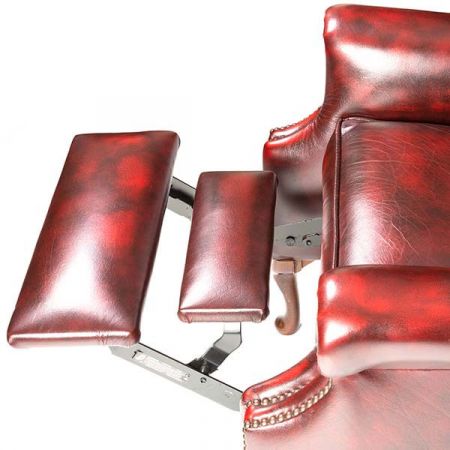 Chesterfield Scrollwing Chair Recliner "Lazy Chair"