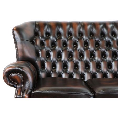 Chesterfield Ledersofa "Kelso" 2-Sitzer
