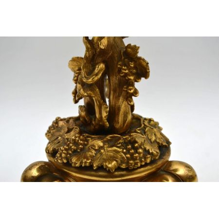 Antiker Muster Marmor vergoldeter Bronze Tisch - Elkington & Co
