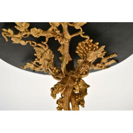 Antiker Muster Marmor vergoldeter Bronze Tisch - Elkington & Co
