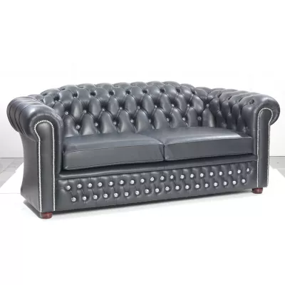 "Cambridge" 2-Sitzer Original englisches Chesterfield Sofa