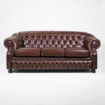 Chesterfield Sofa "Livingston" 3-Sitzer Original englisch