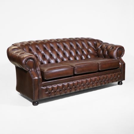 Chesterfield Sofa "Livingston" 3-Sitzer Original englisch