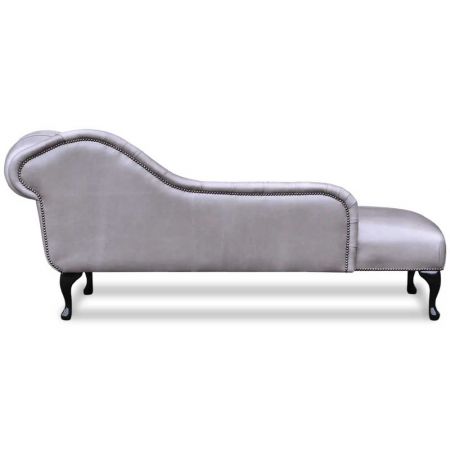 "Chaise Lounge Queen Anne" Original englisches Chesterfield Ottomane