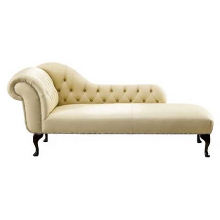 "Chaise Lounge Queen Anne" Original englisches Chesterfield Ottomane