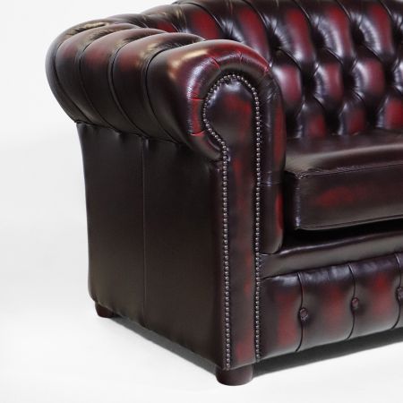 Leder Chesterfield, englisches Sofa