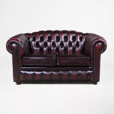 Leder Chesterfield, englisches Sofa