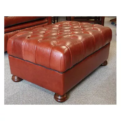 "Cubes" Chesterfield Box Beistellhocker