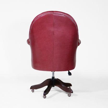 Bürostuhl, englischer Drehstuhl, Chesterfield Stuhl