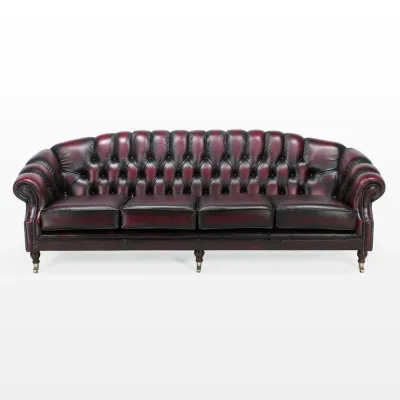 "Paisley" 4-Sitzer Original englisches Chesterfield Sofa